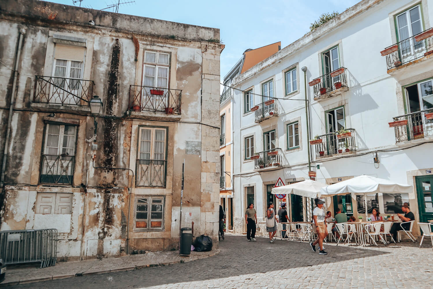 Alfama street view